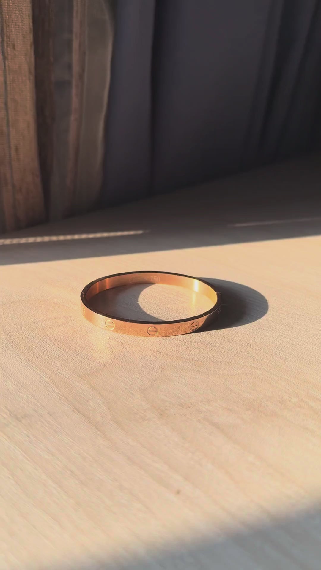 Cartier LOVE Bracelet (Rose Gold)