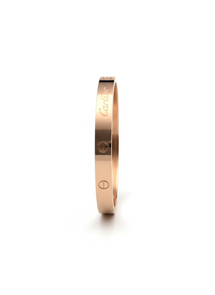 Cartier Logo LOVE Bracelet (Rose Gold)
